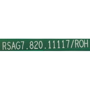 T-CON PARA TV TOSHIBA / NUMERO DE PARTE 292595 / RSAG7.820.11117/ROH / 304320 / H41802PNJ54B2 / PANEL'S HD425Y1U71-T0L2K2\GM\CKD3A\ROH / HD425Y1U71-T0L2K2\S0\SM\CKD3A\ROH / DISPLAY HV430QUB-F70 / MODELO 43C350KU 43C350U